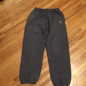 Grey sweatpants